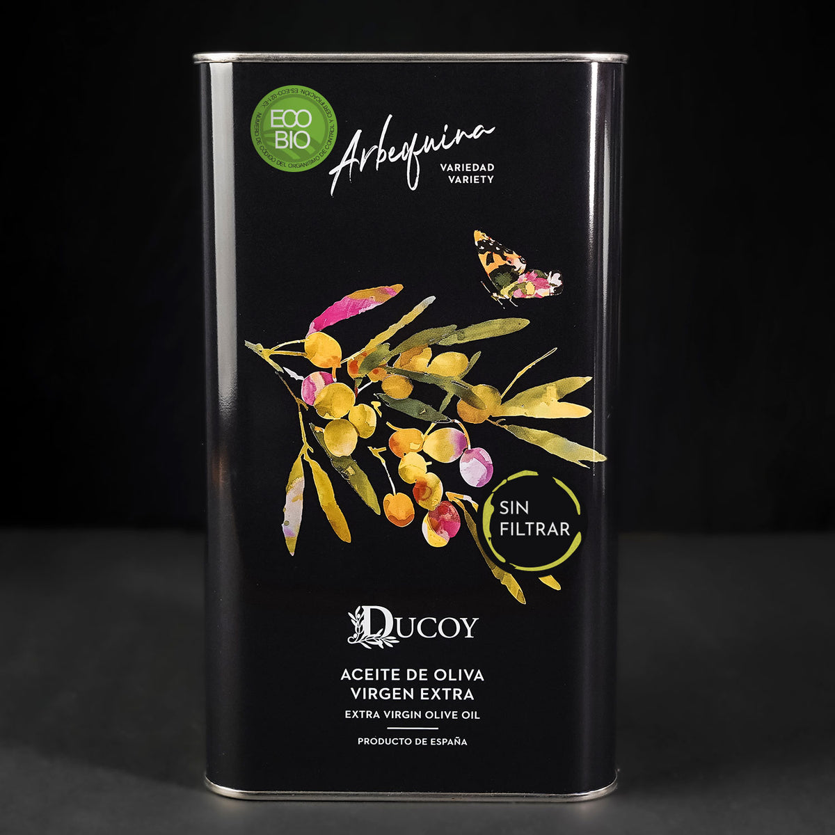 Aceite de Oliva Virgen Extra Ecológico Sin Filtrar - 3 Litros