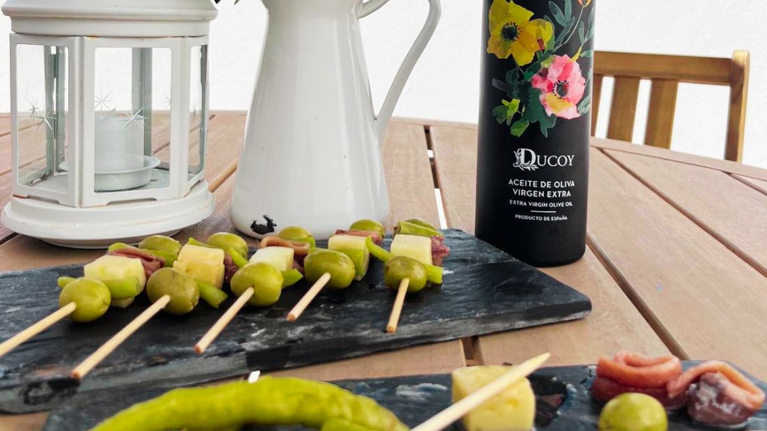 Receta de Gildas Caseras con Aceite de Oliva Virgen Extra Ecológico