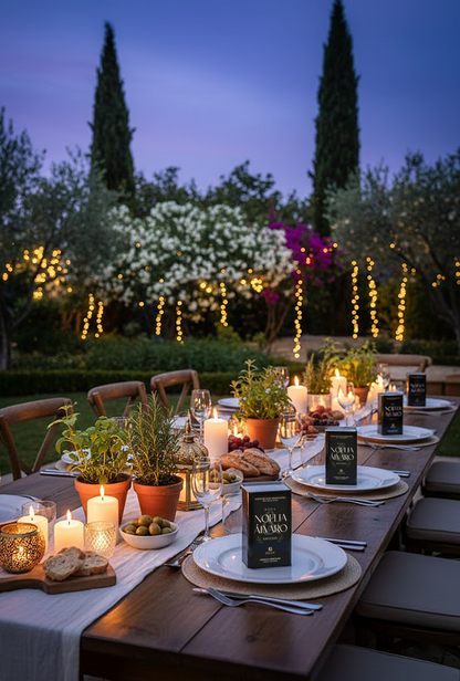 Aceite de Oliva Virgen extra personalizable para bodas y eventos